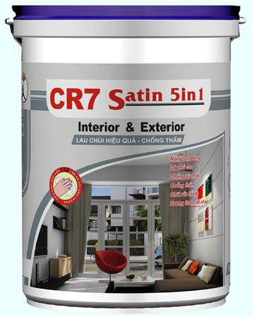 ___ CR7 Satin 5in1___       Sơn nước cao cấp nội thất bóng